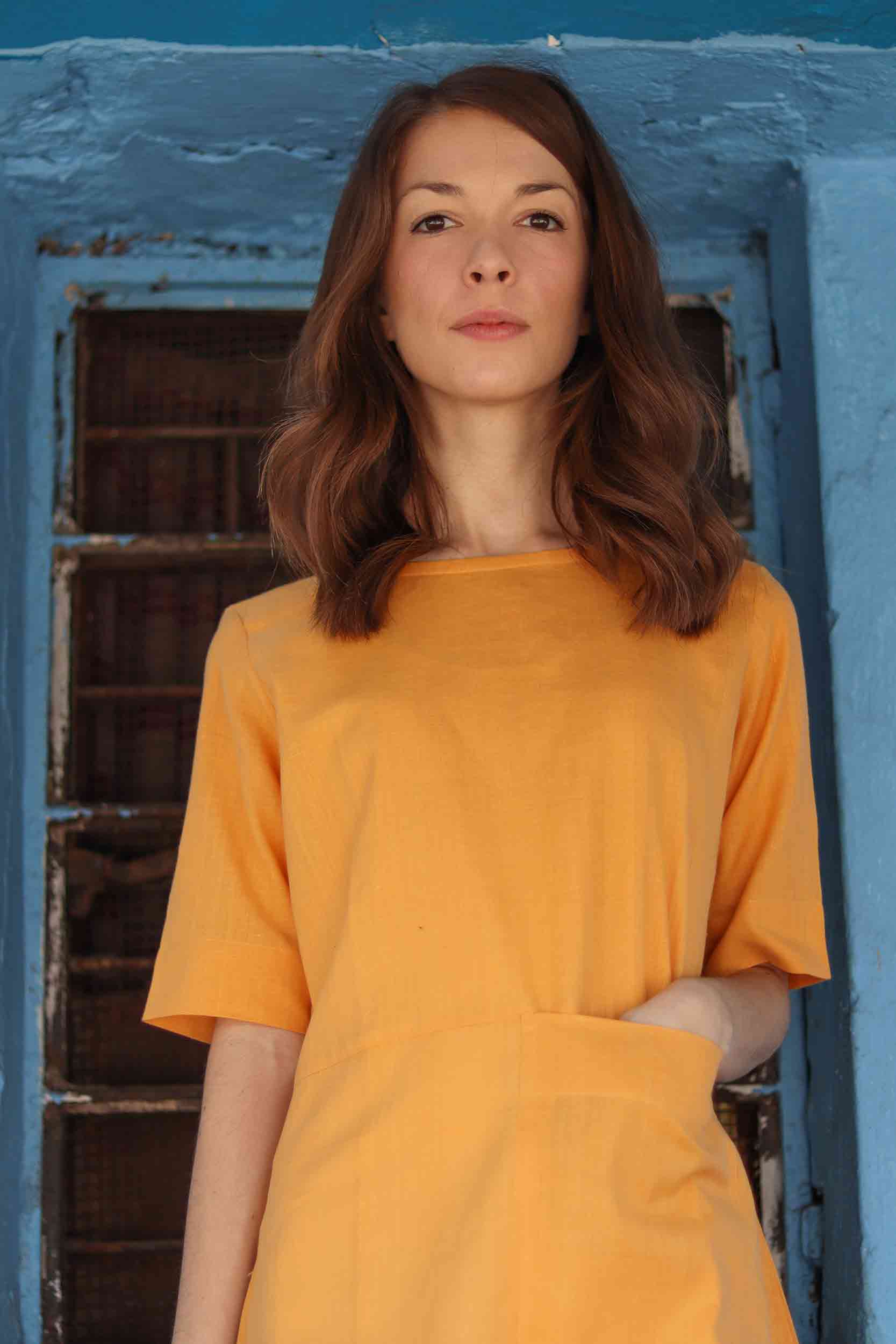 Sustainable Yellow Dress