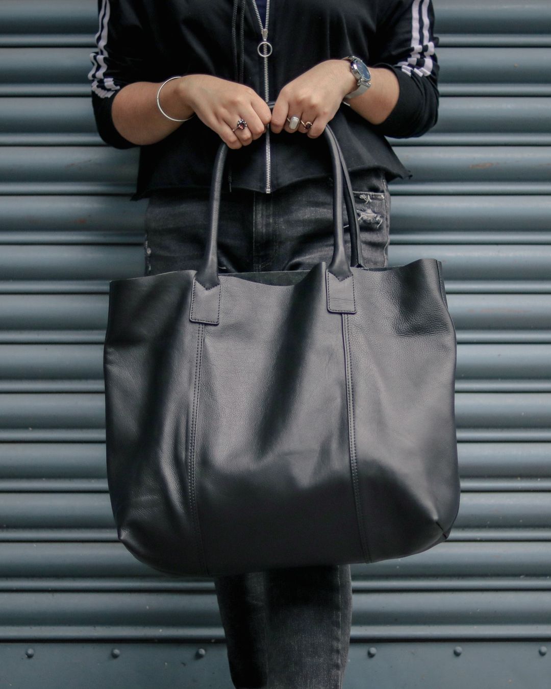 Leather Tote Bag