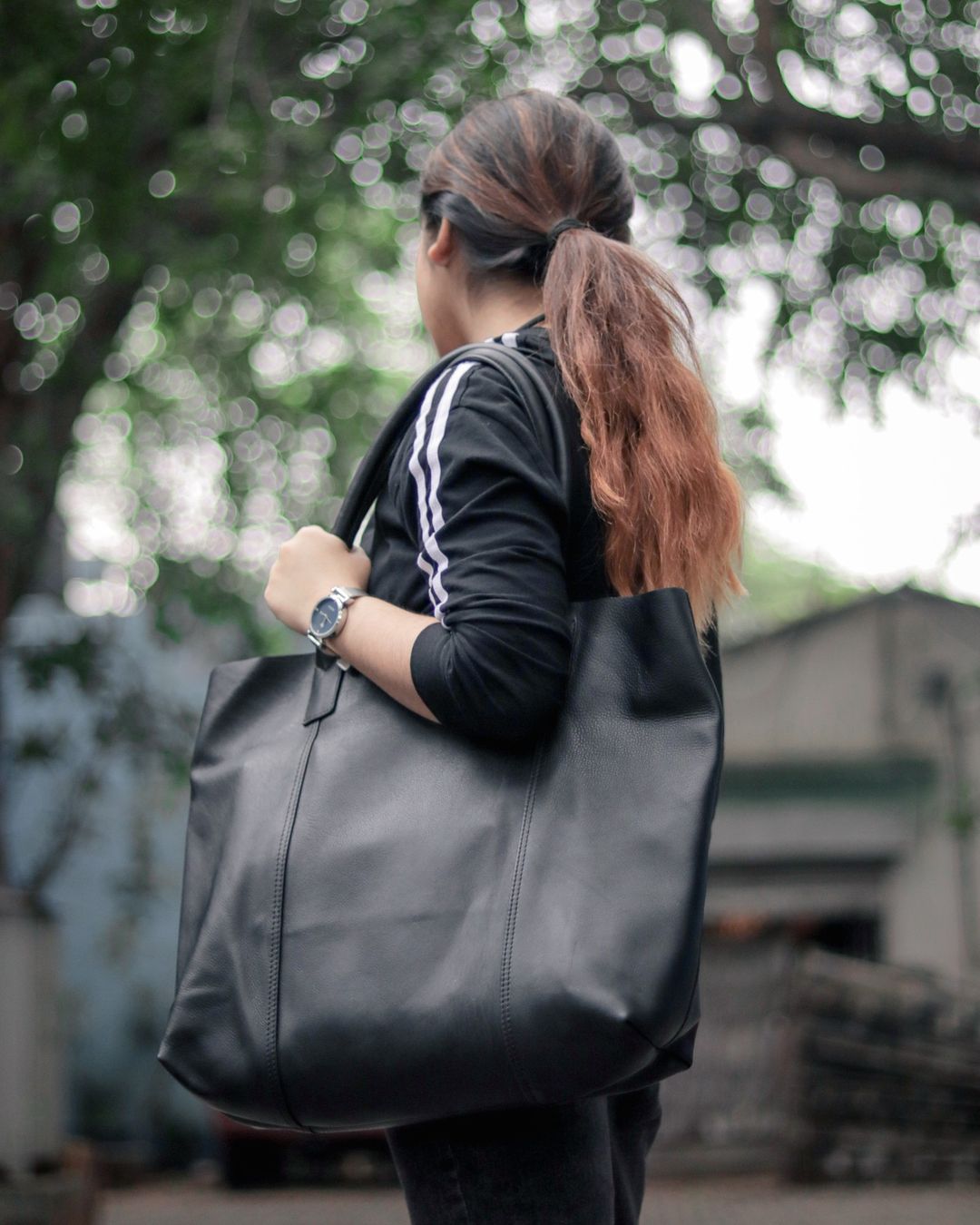 Leather Tote Bag