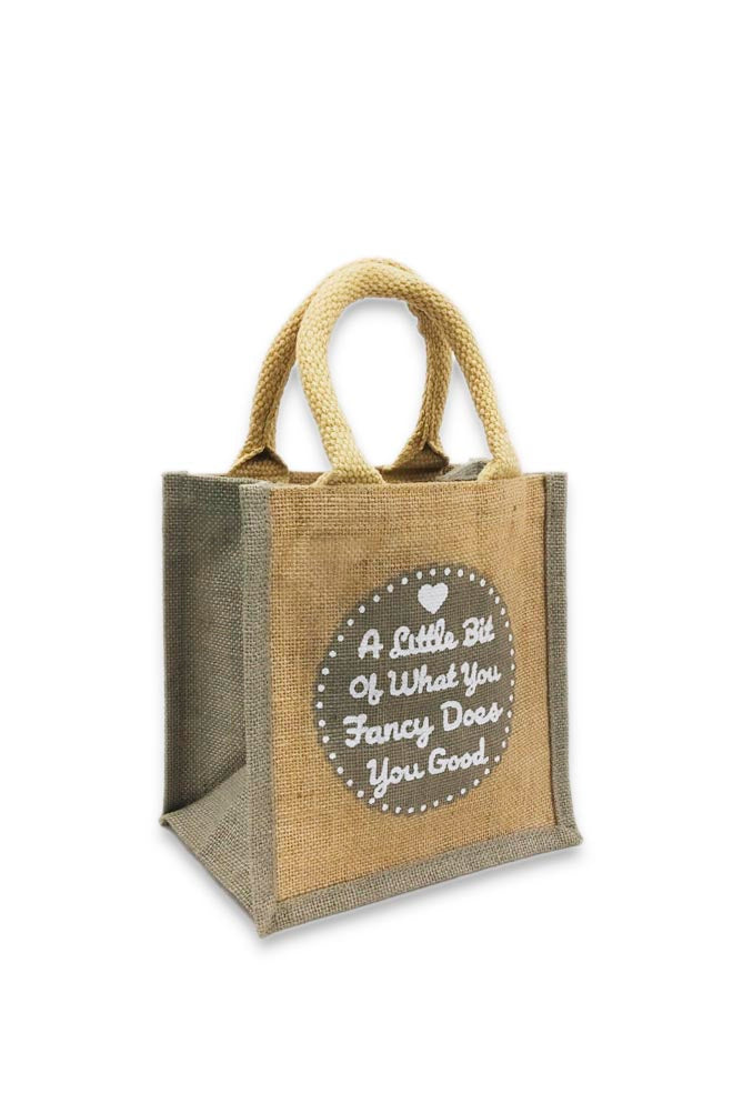 Sustainable Jute Bag For Lunch/Gift 