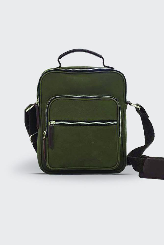 Canvas Cross-Body Bag 