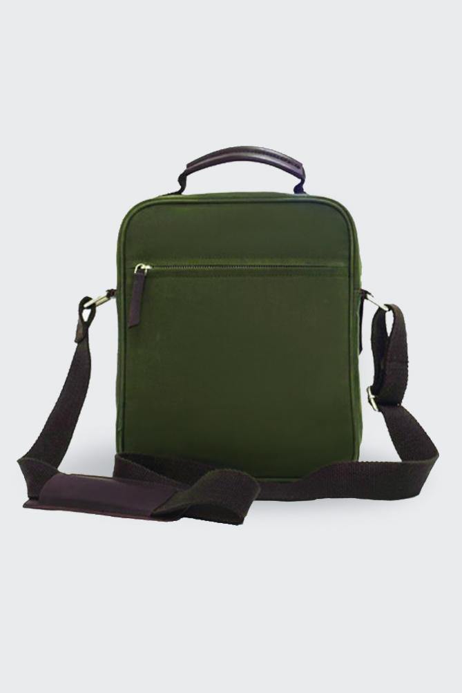 Canvas Cross-Body Bag - Folk