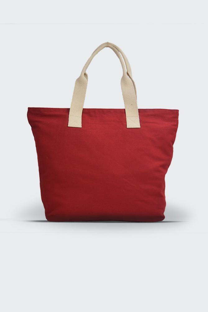 Canvas Tote Bag : Red Variant