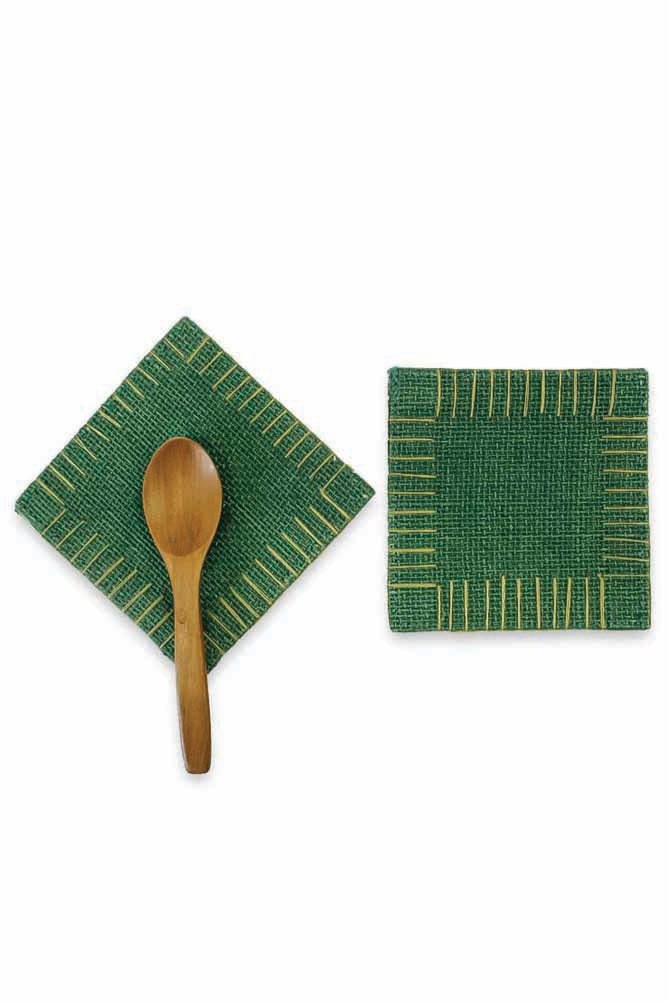 Folk Jute Coasters