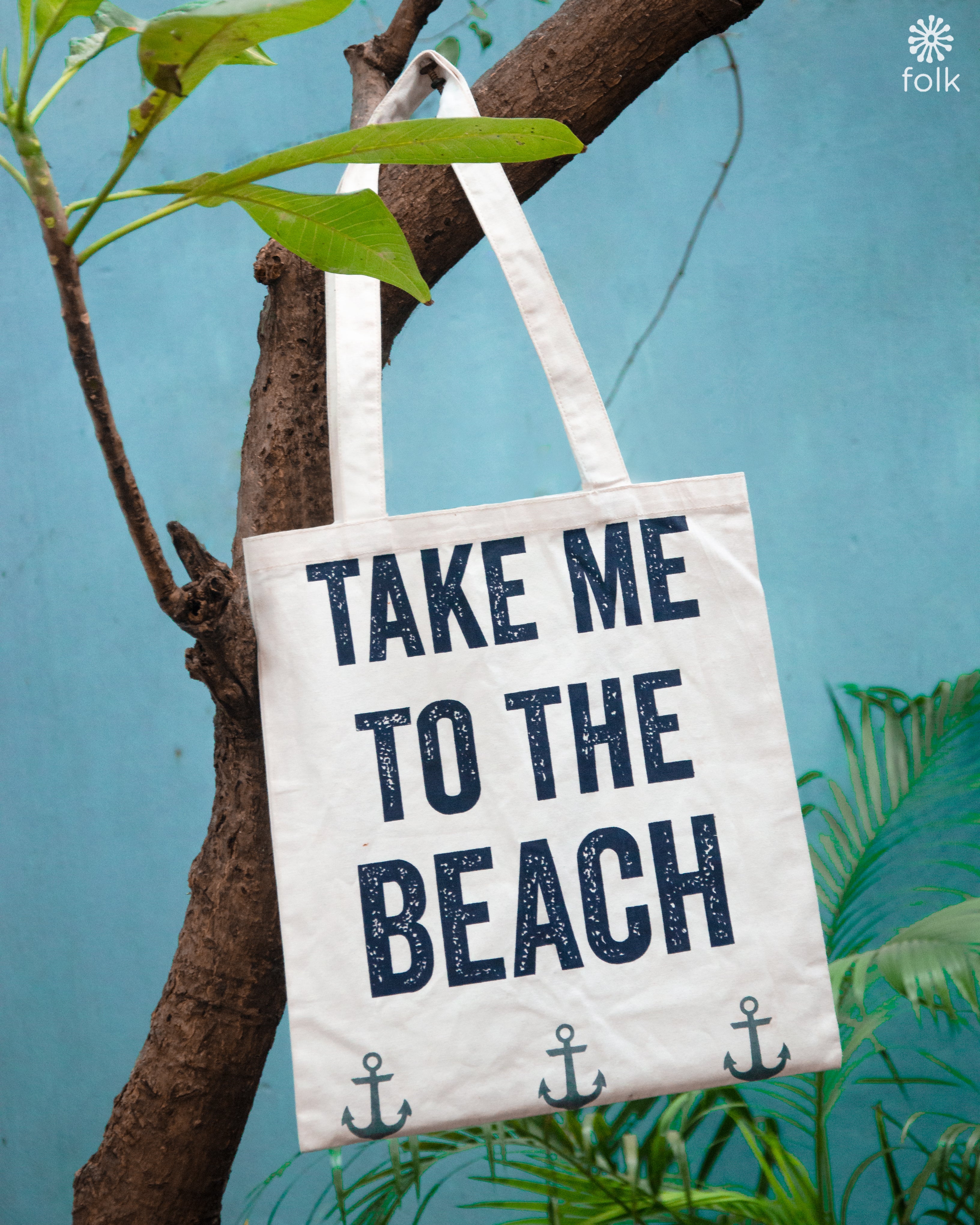 Printed Cotton Tote Bag