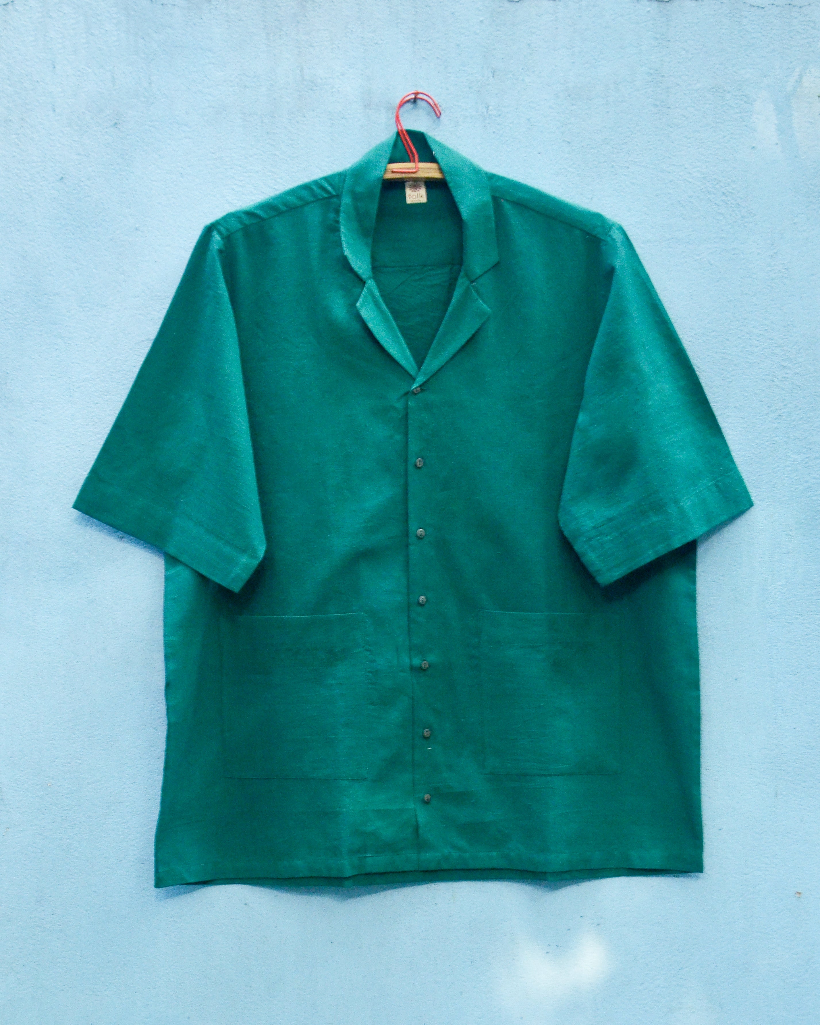 Emerald Green Casual Shirt