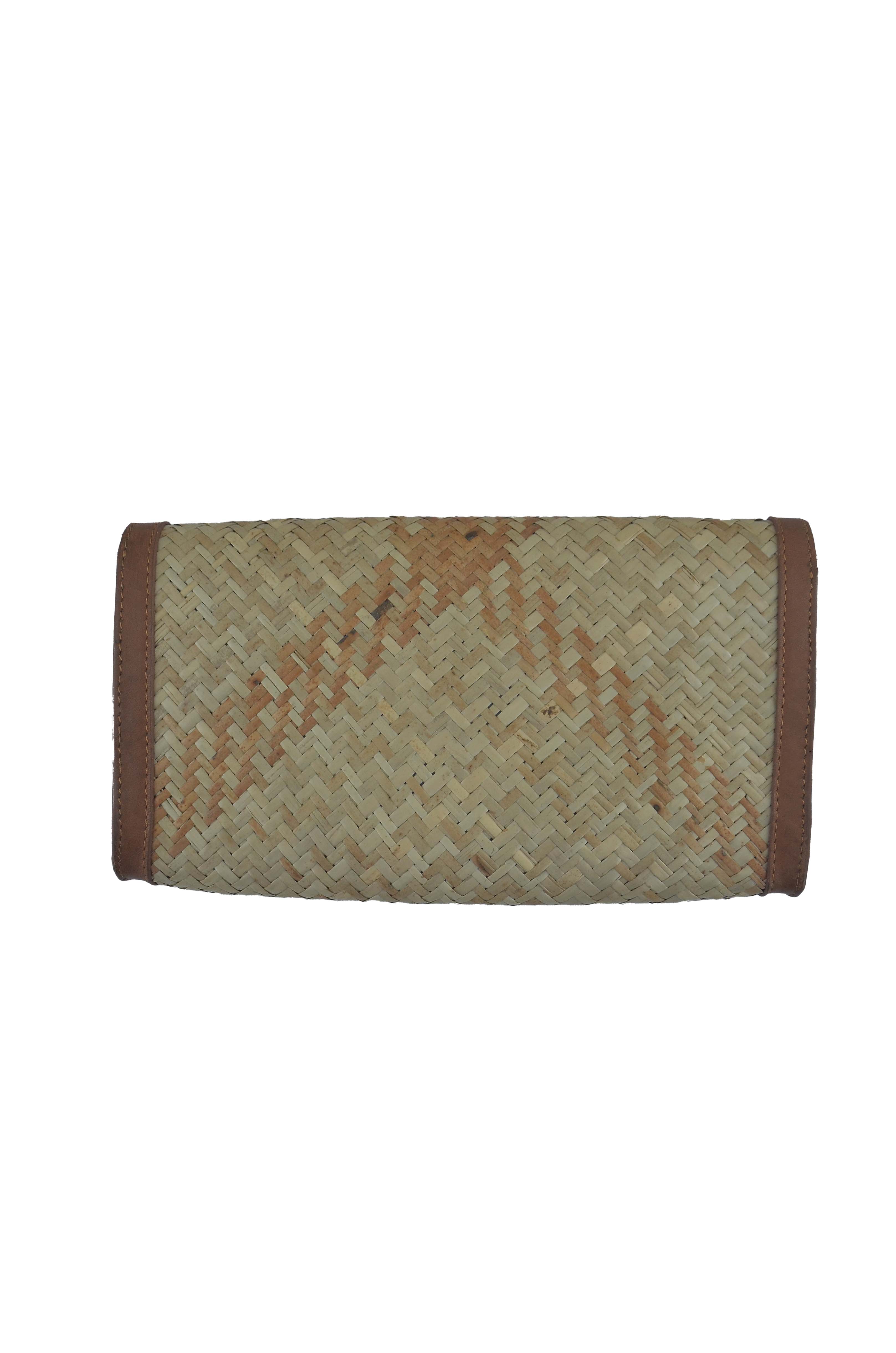 Cane Clutch Bag