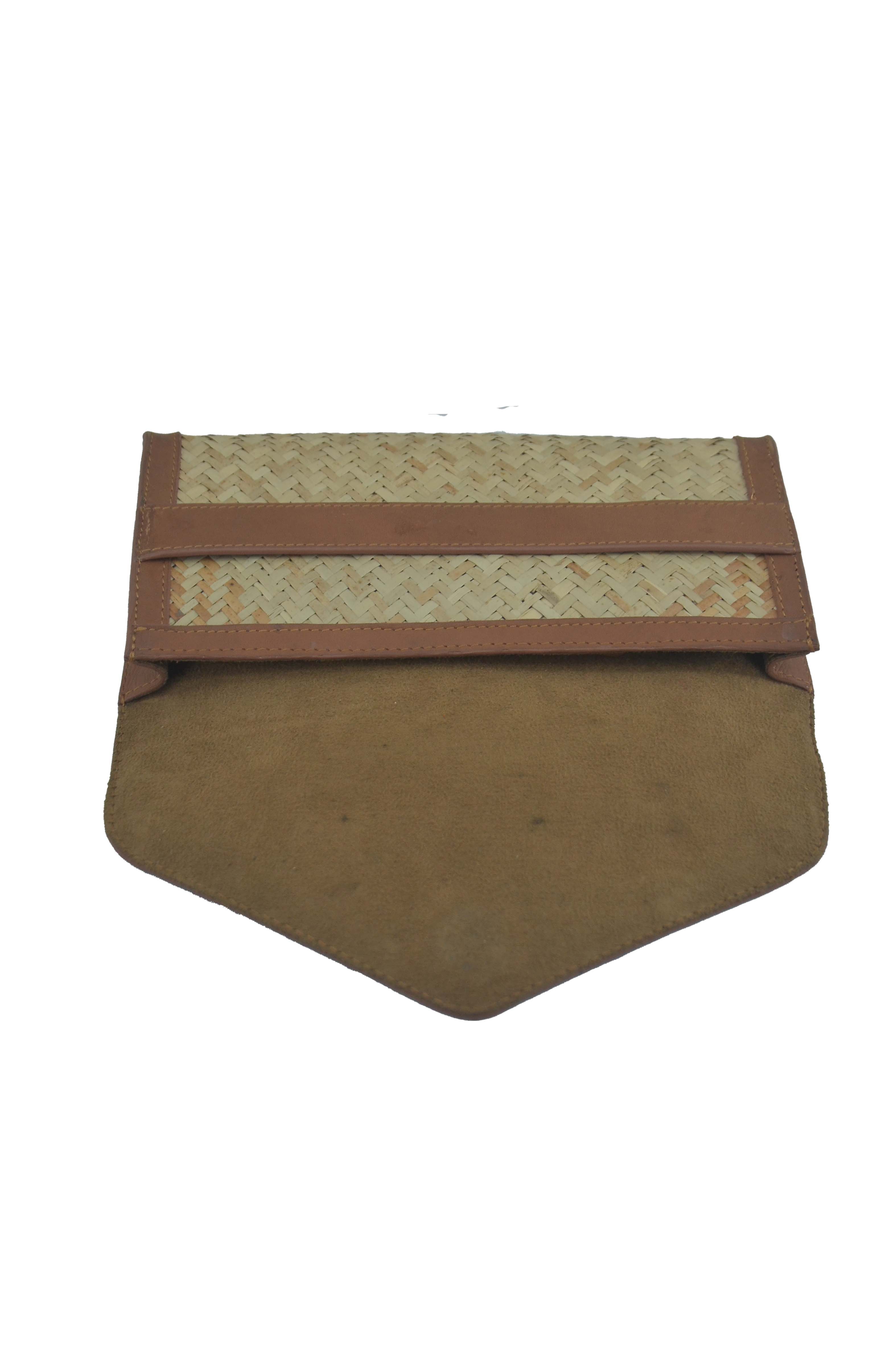 Cane Clutch Bag