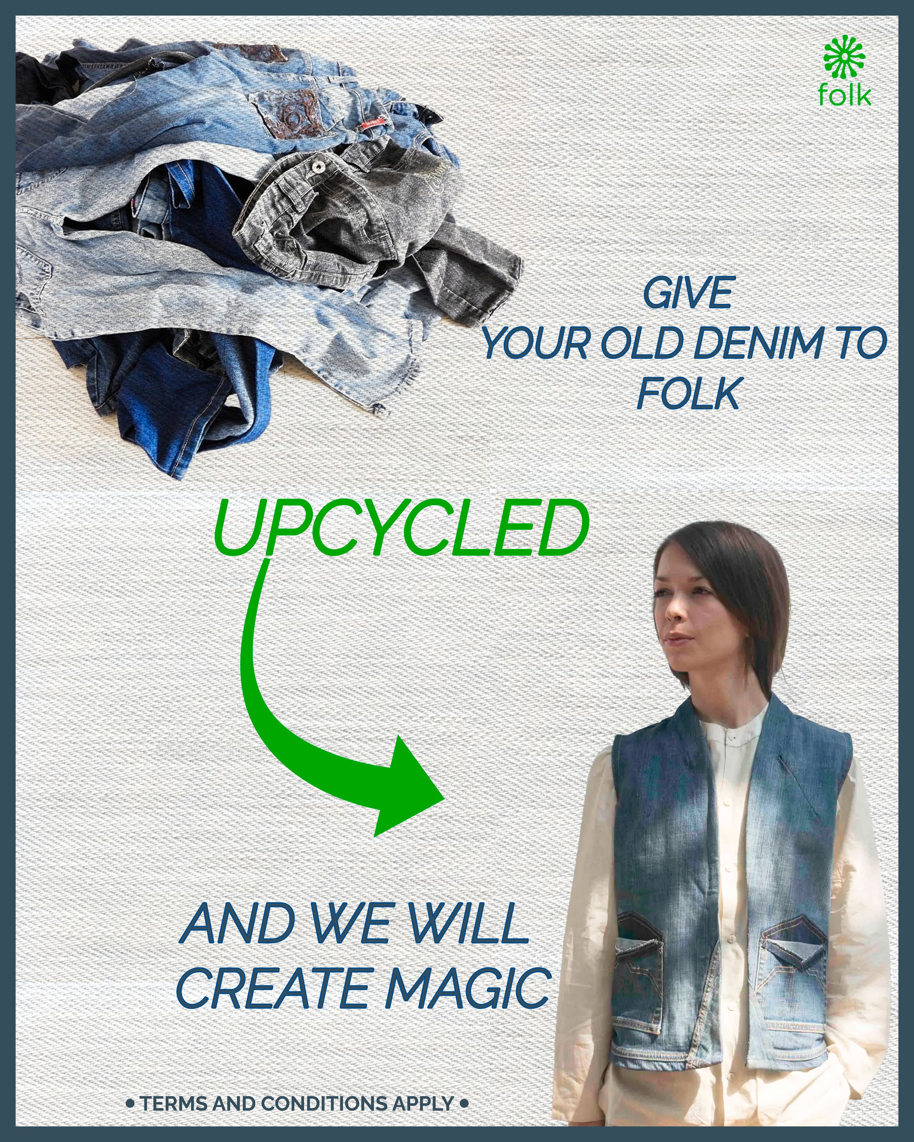 Deconstructed/Upcycled Denim Jacket