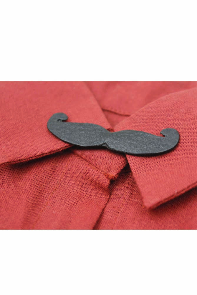 Sustainable Moustache Bow-Tie