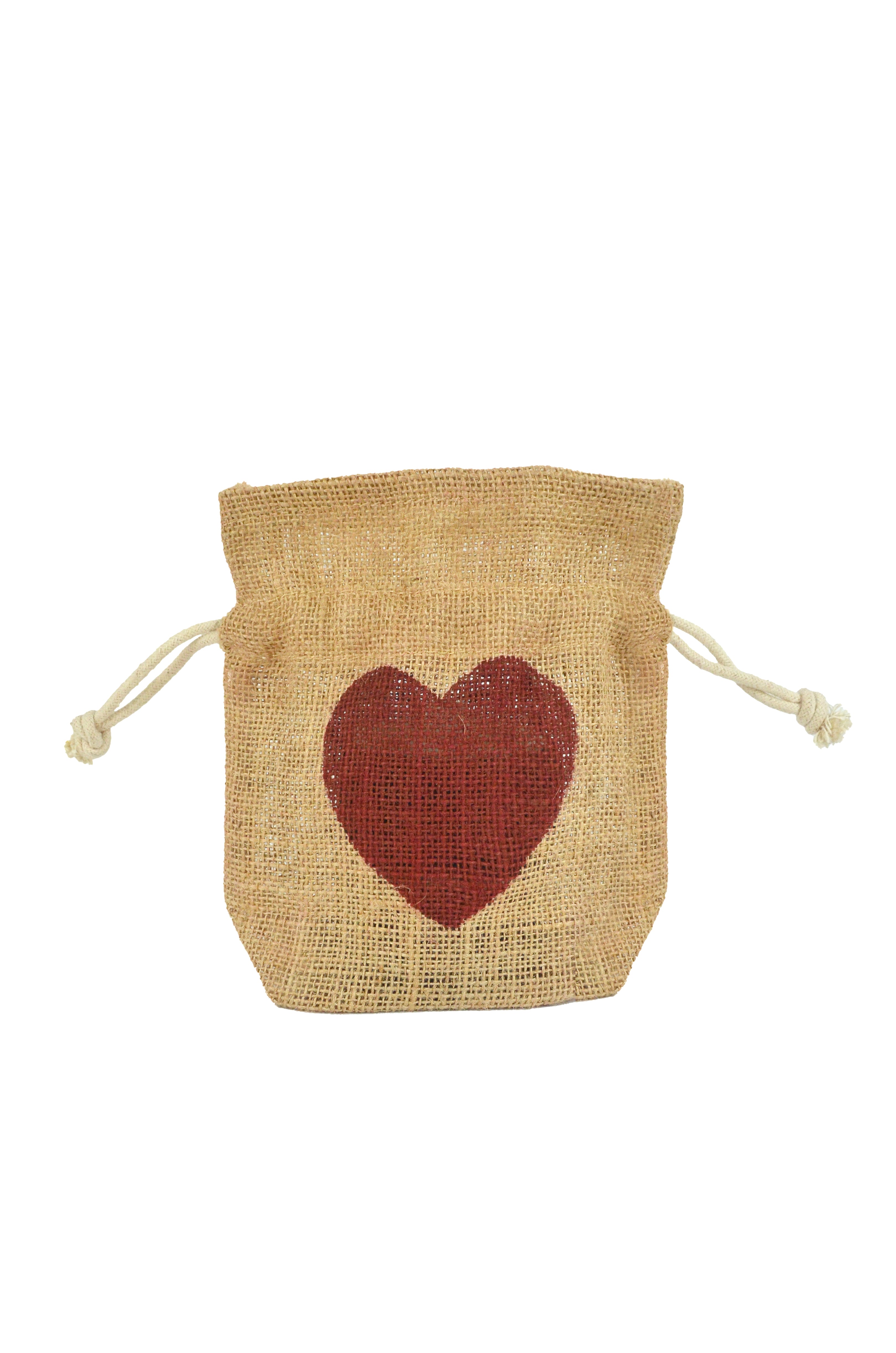 Jute Drawstring Bag/Pouch (Pack Of 5)