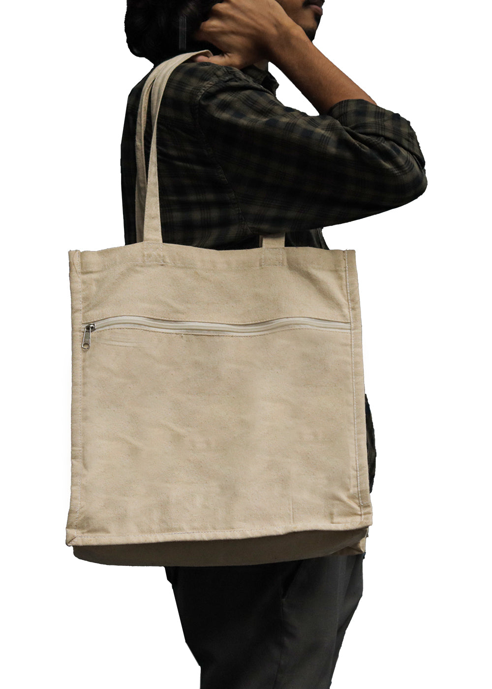 Vegetable Bag with Full Handle Stitching & Multiple Compartments