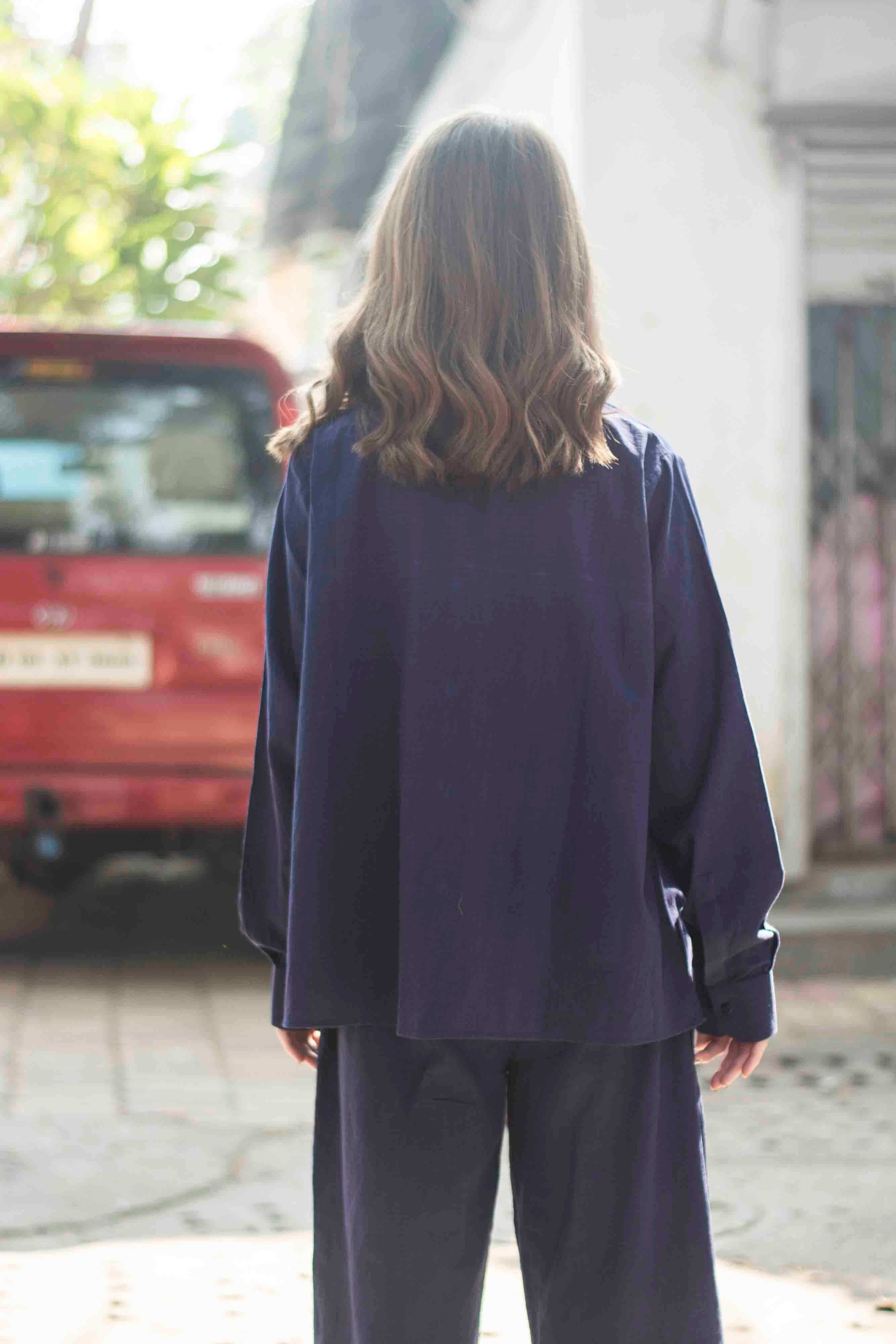 Midnight Blue Top for Girls